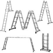 Πτυσσόμενη πολυμορφική σκάλα αλουμινίου – 116 – 3.7m – 711087