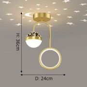 Φωτιστικό οροφής LED με Φωτορυθμικό – PH016 – 941990