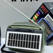 Επαναφορτιζόμενο ραδιόφωνο Retro με ηλιακό πάνελ – K-371S – 023719 – Green