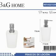Θήκες κρεμοσάπουνου Dispenser πλαστικές – Σετ 5pcs – White – 21529