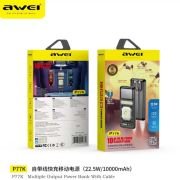 Powerbank – P77K – 10.000mah – AWEI – 011761