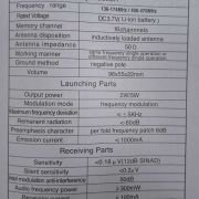 Φορητός πομποδέκτης – A10 – Apach – 106108