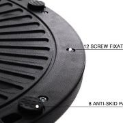 Μπάλα Ισορροπίας εκγύμνασης σώματος με λαβές – 82363 – 58cm – 150615 – Grey