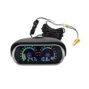 Ψηφιακό βολτόμετρο οχημάτων & μετρητής θερμοκρασίας νερού – R-G24101-01 – 150880