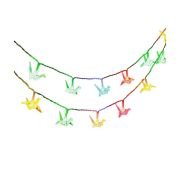 Ηλιακή γιρλάντα φωτισμού LED – Origami – 5m+1m – 20D – 152912 – RGB
