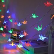 Ηλιακή γιρλάντα φωτισμού LED – Origami – 5m+1m – 20D – 152912 – RGB