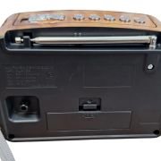 Επαναφορτιζόμενο ραδιόφωνο Retro με Bluetooth – PR-1002BT – 241434 – Red