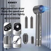 Πιστολάκι & ηλεκτρική βούρτσα μαλλιών – 5in1 – KM-6919 – Kemei