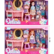 Σετ κούκλα με αξεσουάρ ομορφιάς – 862-15 – 917353
