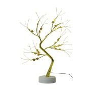 Χριστουγεννιάτικο επιτραπέζιο διακοσμητικό δεντράκι με φωτισμό – 153117 – Warm White