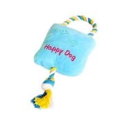 Λούτρινο παιχνίδι σκύλου με σχοινί – 26x10cm – 550800