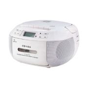 Φορητό ραδιόφωνο Κασετόφωνο & CD Player – X2A – 718129 – White