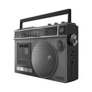 Φορητό ραδιόφωνο & κασετόφωνο με Bluetooth – GLB910 – 718211 – Black