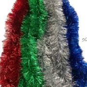 Σετ Χριστουγεννιάτικες Γιρλάντες διαφόρων χρωμάτων – 10pcs – 2m*9cm – 21223