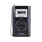 Φορητό ραδιόφωνο mini – PR-206 – 802063 – Black