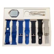 Σετ Smartwatch με 7 λουράκια – S9 Pro Max – 812303 – Blue