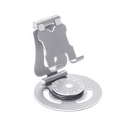 Βάση στήριξης smartphone/tablet μεταλλική περιστρεφόμενη – G62 – 813492 – Silver