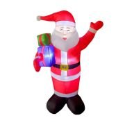 Φουσκωτός διακοσμητικός  Άγιος Βασίλης με φωτισμό – 1.8m – 817179