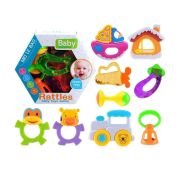 Σετ βρεφικές κουδουνίστρες & μασητικά – TG8364A – 9pcs – 917390