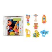 Σετ βρεφικές κουδουνίστρες & μασητικά – TG8415-3 – 7pcs – 917392