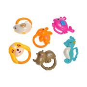 Σετ βρεφικές κουδουνίστρες & μασητικά – TG8382-16 – 6pcs – 917393