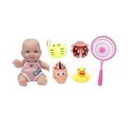 Κούκλα μωρό με σετ παιχνιδιών μπάνιου – 0812-2708 – 917415