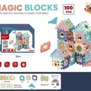 Σετ κατασκευών DIY με τουβλάκια – 2067 – 100pcs – 917490