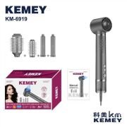 Πιστολάκι & ηλεκτρική βούρτσα μαλλιών – 5in1 – KM-6919 – Kemei