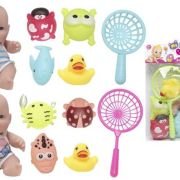 Κούκλα μωρό με σετ παιχνιδιών μπάνιου – 0812-2708 – 917415