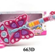 Παιδική ηλεκτρονική κιθάρα Πεταλούδα – 663D – 917247