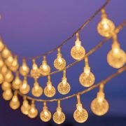 Ηλιακή γιρλάντα φωτισμού LED – Φυσαλίδα – 5m+1m – 20D – 152882 – Warm White