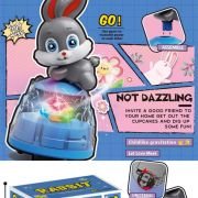 Περιστρεφόμενο παιχνίδι Rabbit με φωτισμό – 2203F – 917488