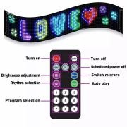 Διαφημιστική εύκαμπτη πινακίδα οχημάτων LED με τηλεχειριστήριο – 1122110A/04316 – 110851