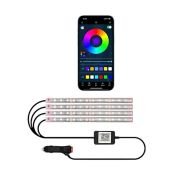 Σετ διακοσμητικός φωτισμός καμπίνας αυτοκινήτου LED με τηλεχειρισμό – D19203-P4 – 110853