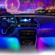 Σετ διακοσμητικός φωτισμός καμπίνας αυτοκινήτου LED με τηλεχειρισμό – D19203-P4 – 110853