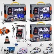 Σετ αστυνομικά οχήματα με αξεσουάρ – JW567-109 – 917173