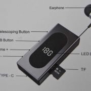 Ασύρματο ακουστικό Bluetooth – K100 – 153416 – Black