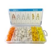Σετ συνδετήρες αυτοκινήτου 6 τύπων – 1806202 – 270pcs – 180978