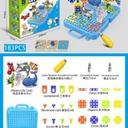 Σετ κατασκευών DIY με εργαλεία – 183pcs – 9958A – 917492