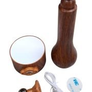 Επαναφορτιζόμενο επιτραπέζιο φωτιστικό LED περιστρεφόμενο – 215358 – Light Brown