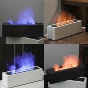 Υγραντήρας χώρου με εφέ φλόγας – 221316 – White