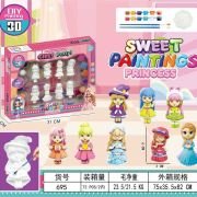 Σετ ζωγραφικής σε φιγούρες – 695DIY – 917500