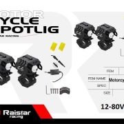 Προβολείς μοτοσυκλέτας LED – MD4409-2 – 310542