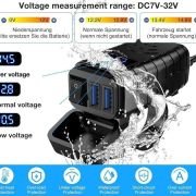 Αντάπτορας φόρτισης μοτοσυκλέτας USB – MQ3103 – 330001