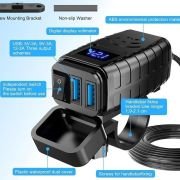 Αντάπτορας φόρτισης μοτοσυκλέτας USB – MQ3103 – 330001