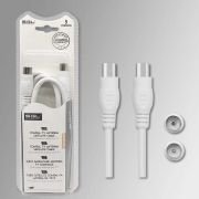 Καλώδιο κεραίας τηλεόρασης – 722BC – Male/Female – 1.5m – 196697