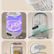 Φορητό επαναφορτιζόμενο πλυντήριο ρούχων mini – HP909 – 457658 – Pink