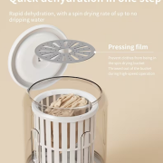 Φορητό επαναφορτιζόμενο πλυντήριο ρούχων mini – HP909 – 457658 – Pink