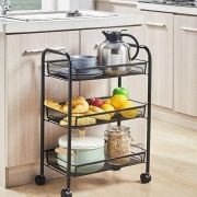 Τροχήλατη ραφιέρα τροφίμων κουζίνας – 1014-3 – 521995