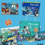 Παιδικό puzzle 100 κομματιών – Police – 61009 – 917214